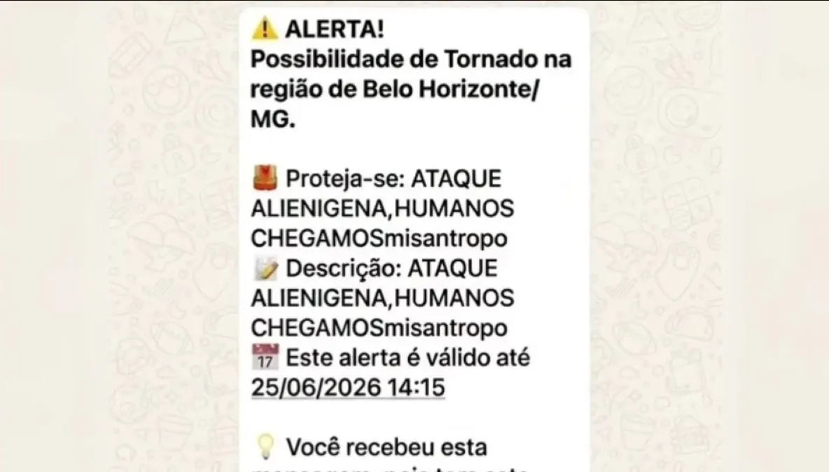 Ministerul Apărării din Brazilia a trezit milioane de oameni în miez de noapte: „Atenție, atac extraterestru!” - VIDEO