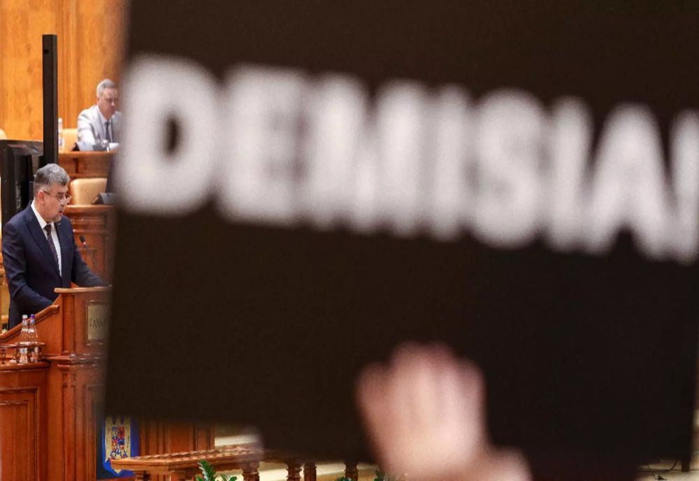 SONDAJUL CARE PULVERIZEAZĂ GUVERNUL CIOLACU, ÎN ZIUA DEPUNERII MOȚIUNII DE CENZURĂ ÎN PARLAMENT - CIFRELE DEZASTRULUI