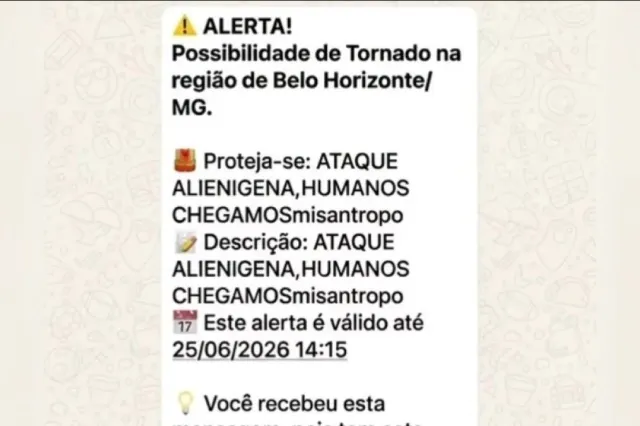 Ministerul Apărării din Brazilia a trezit milioane de oameni în miez de noapte: „Atenție, atac extraterestru!” - VIDEO