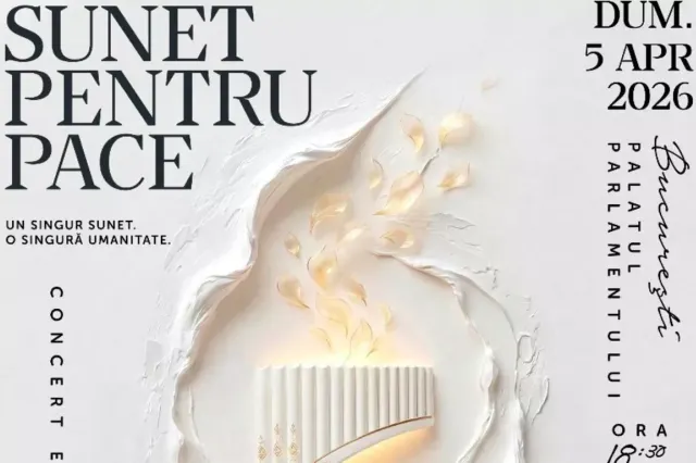 Premieră globală la București: Maestrul Nicolae Voiculeț lansează Orchestra Mondială a Păcii la Palatul Parlamentului